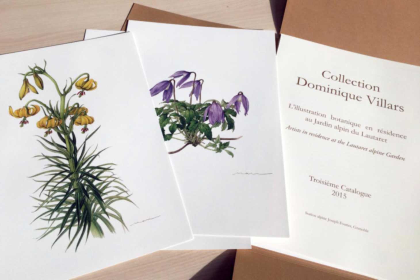 Illustration du troisième catalogue Dominique Villars