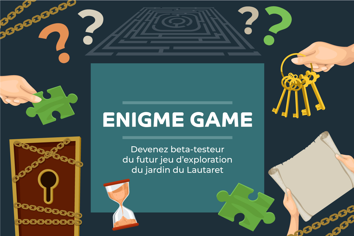 Testez notre futur enigme game