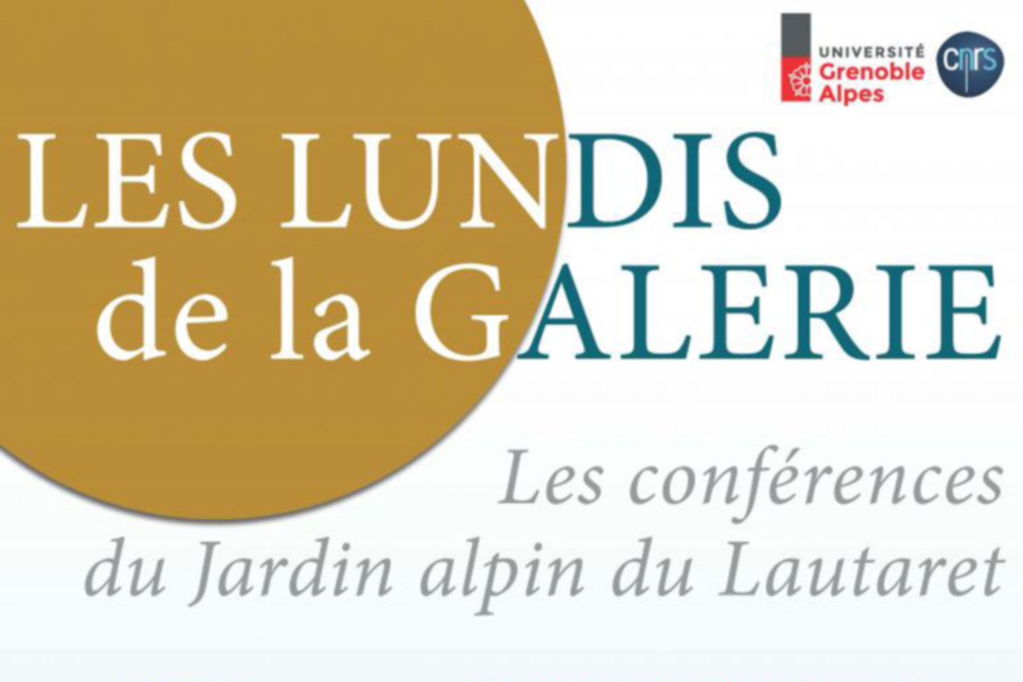 Un cycle de conférences tous les lundis de juillet et août au jardin du Lautaret