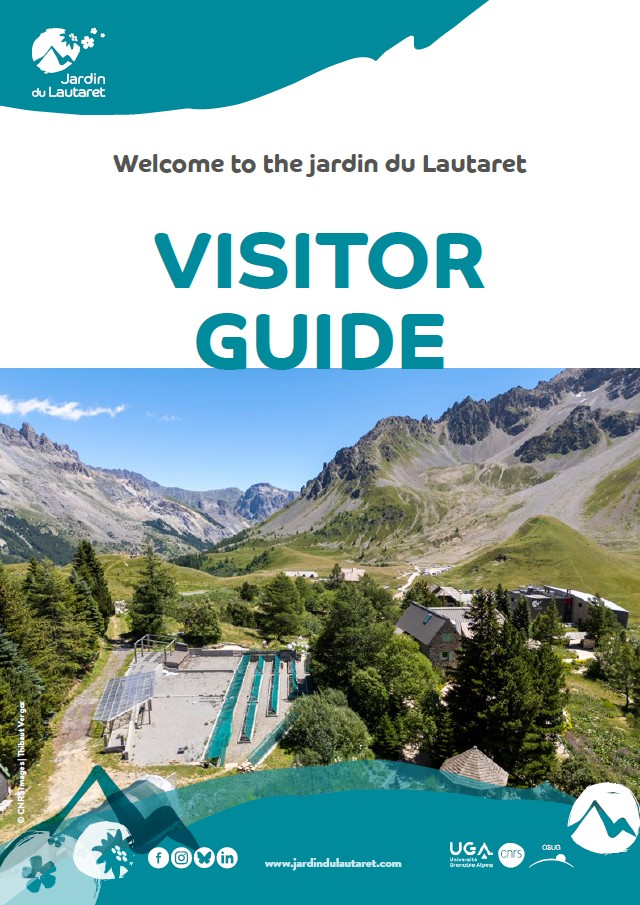 Visitor guide of the jardin du Lautaret
